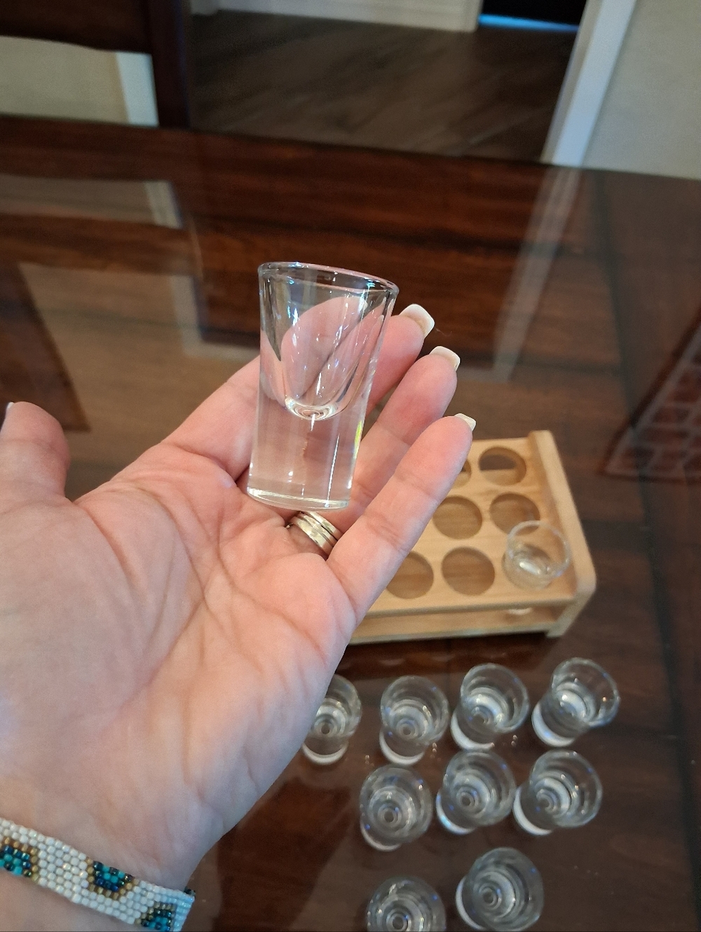 Crate & Barrel Shot Glass Set - Picture 14 of 16